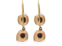 Georgian Double Drop Garnet Earrings 7 Georgian Double Drop Garnet Earrings -Antique Jewellery Company 208c