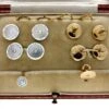 9ct Cufflinks & Studs Set In Original Case -Antique Jewellery Company 20c1282570851 328