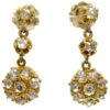 Diamond Cluster Drop Earrings 1 Diamond Cluster Drop Earrings -Antique Jewellery Company 21a1268749640 962