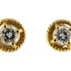 Gold & Diamond Stud Earrings 2 Gold & Diamond Stud Earrings -Antique Jewellery Company 21a1309466109 994