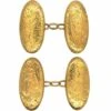 Victorian 15ct Gold Engraved Oval Shaped Cufflinks 1 Victorian 15ct Gold Engraved Oval Shaped Cufflinks -Antique Jewellery Company 22511724 dsc05956 scaled 1
