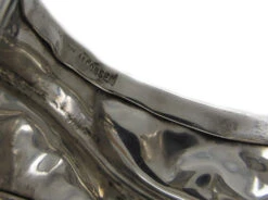 Wide Silver Ripple Bangle 10 Wide Silver Ripple Bangle -Antique Jewellery Company 22d1357559092 124
