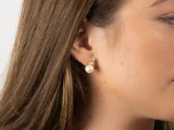 Pearl & Diamond Clip & Post Earrings 10 Pearl & Diamond Clip & Post Earrings -Antique Jewellery Company 23