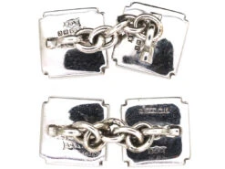 9ct White Gold & Diamond Dress Set In Original Case 12 9ct White Gold & Diamond Dress Set In Original Case -Antique Jewellery Company 2403c1a7 dsc02403