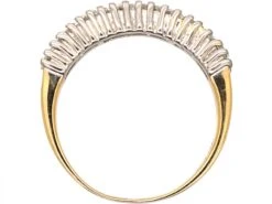 18ct Gold, Baguette Diamond Half Eternity Ring 10 18ct Gold, Baguette Diamond Half Eternity Ring -Antique Jewellery Company 2404c6a4 dsc03853 scaled 1