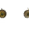 9ct Gold & Diamond Round Earrings 2 9ct Gold & Diamond Round Earrings -Antique Jewellery Company 24a1248178801 881