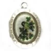 Victorian Enamel Silver Locket