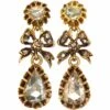 19th Century Rose Diamond Drop Earrings 2 19th Century Rose Diamond Drop Earrings -Antique Jewellery Company 26aa3368 dsc03685 scaled 1