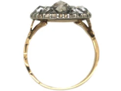Georgian 14ct Gold & Silver, Rose Diamond Cluster Ring -Antique Jewellery Company 27c8f501 dsc04075 scaled 1