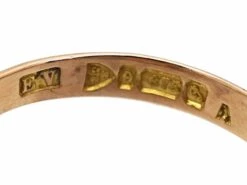 Edwardian 9ct Gold Knot Ring With Plain & Engraved Detail 14 Edwardian 9ct Gold Knot Ring With Plain & Engraved Detail -Antique Jewellery Company 280185a0 dsc06668 scaled 1