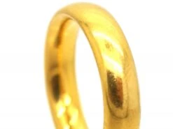 22ct Gold Wide Wedding Ring Assayed In 1929 By Charles Green & Sons 8 22ct Gold Wide Wedding Ring Assayed In 1929 By Charles Green & Sons -Antique Jewellery Company 28203a0f dsc08081 scaled 1