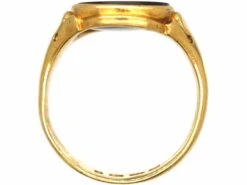 Victorian 18ct Gold Signet Ring Set With A Bloodstone By Charles Green -Antique Jewellery Company 298d1905 dsc07956 scaled 1
