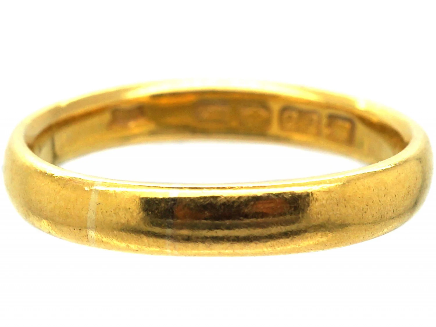 22ct Gold Wedding Ring Assayed In 1923 6 22ct Gold Wedding Ring Assayed In 1923 - Image 4