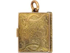Victorian 15ct Gold Book Locket With Six Compartments -Antique Jewellery Company 29fc066a dsc05617