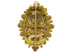 Regency Ruby Diamond Brooch -Antique Jewellery Company 2a1264467506 80