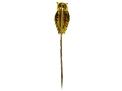 Owl 18ct Gold Tie Pin 7 Owl 18ct Gold Tie Pin -Antique Jewellery Company 2a1264467992 973
