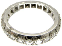 French Diamond Eternity Ring -Antique Jewellery Company 2a1325177889 160