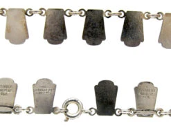 Danish Art Deco Pale Blue Enamel & Silver Necklace 7 Danish Art Deco Pale Blue Enamel & Silver Necklace -Antique Jewellery Company 2b4 1