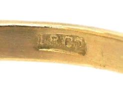 18ct Gold & Platinum, Diamond Solitaire Ring With A Baguette Diamond On Either Side -Antique Jewellery Company 2b5b522c dsc04342 scaled 1