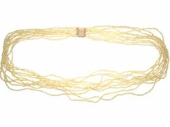 Georgian Ten Strand Natural Seed Pearls Necklace With 15ct Gold & Natural Split Pearl Clasp -Antique Jewellery Company 2bb34dce dsc05777 scaled 1