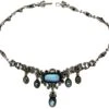 Opal ​& Moonstone Arts ​& Crafts Silver Necklace 2 Opal ​& Moonstone Arts ​& Crafts Silver Necklace -Antique Jewellery Company 2c1270491970 958