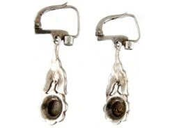 Marcasite Flower Drop Earrings -Antique Jewellery Company 2c1306602259 626