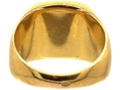 Early 20th Century Belgian 18ct Gold Signet Ring With Intaglio Of Weeping Hearts & Spades -Antique Jewellery Company 2ca457c4 dsc07810 scaled 1