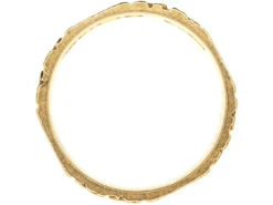 Victorian 18ct Gold Decorated Wedding Band -Antique Jewellery Company 2cbbd94b dsc01269