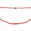 Coral Bead Necklace With Silver & Coral Clasp -Antique Jewellery Company 2eb641fb dsc03202 scaled 1