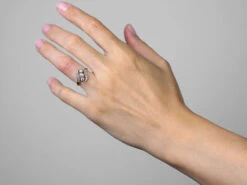 Art Nouveau 18ct Gold & Platinum, Diamond & Natural Pearl Crossover Ring 10 Art Nouveau 18ct Gold & Platinum, Diamond & Natural Pearl Crossover Ring -Antique Jewellery Company 30aaf659 dscf6179