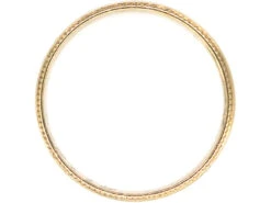 9ct Gold Wedding Ring With Decorated Edge -Antique Jewellery Company 316452ed dsc03478 scaled 1