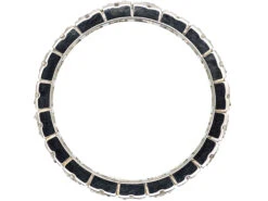 Art Deco French 18ct White Gold & Diamond Eternity Ring 10 Art Deco French 18ct White Gold & Diamond Eternity Ring -Antique Jewellery Company 317ba452 dsc07331