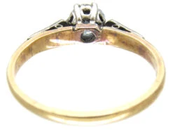 Diamond Solitaire Ring 10 Diamond Solitaire Ring -Antique Jewellery Company 322d