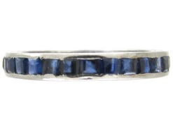 Art Deco Sapphire Eternity Ring