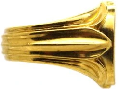 Victorian 18ct Gold Signet Ring With Ornate Triple Leaf Shoulders 12 Victorian 18ct Gold Signet Ring With Ornate Triple Leaf Shoulders -Antique Jewellery Company 32a78154 dsc04015 scaled 1