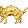 Edwardian 18ct Gold Cat Brooch With A Pearl Collar -Antique Jewellery Company 33a24333 dsc00086 scaled 1