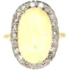 Large Opal & Diamond 18ct Gold Oval Ring -Antique Jewellery Company 34d7fa6a dsc00358 scaled 1