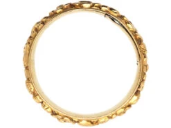 Georgian 18ct Gold Repoussé Band Ring With Hidden Locket Compartment 12 Georgian 18ct Gold Repoussé Band Ring With Hidden Locket Compartment -Antique Jewellery Company 35342ca9 dsc07749