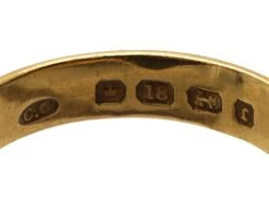 Victorian 18ct Gold Signet Ring Set With A Bloodstone By Charles Green -Antique Jewellery Company 3593a815 dsc07973 scaled 1