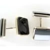Art Deco Onyx Silver Cufflinks -Antique Jewellery Company 36a1257336966 438