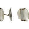 Mother Of Pearl & Silver Cufflinks -Antique Jewellery Company 36a1334313668 850