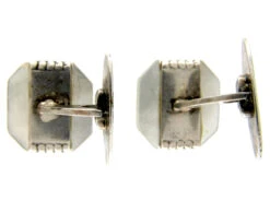 Mother Of Pearl & Silver Cufflinks -Antique Jewellery Company 36c1334313669 557