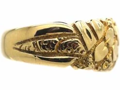 Edwardian 9ct Gold Keeper Ring With Hearts Motif 15 Edwardian 9ct Gold Keeper Ring With Hearts Motif -Antique Jewellery Company 386ff72c dsc02866 scaled 1