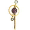 Edwardian 9ct Gold Tie Pin Set With A Garnet & Two Natural Split Pearls 1 Edwardian 9ct Gold Tie Pin Set With A Garnet & Two Natural Split Pearls -Antique Jewellery Company 389f9ee1 dsc04027 scaled 1