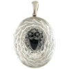Victorian Silver Shield Locket