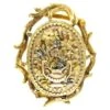 French 4 Colour Gold Brooch -Antique Jewellery Company 3a1275572333 369