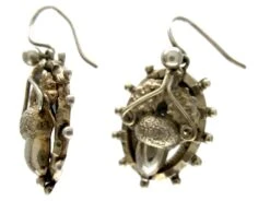 Acorn Silver Victorian Earrings -Antique Jewellery Company 3c1270491832 728
