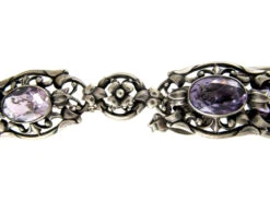 Silver & Amethyst Bracelet 10 Silver & Amethyst Bracelet -Antique Jewellery Company 3d1321206748 884