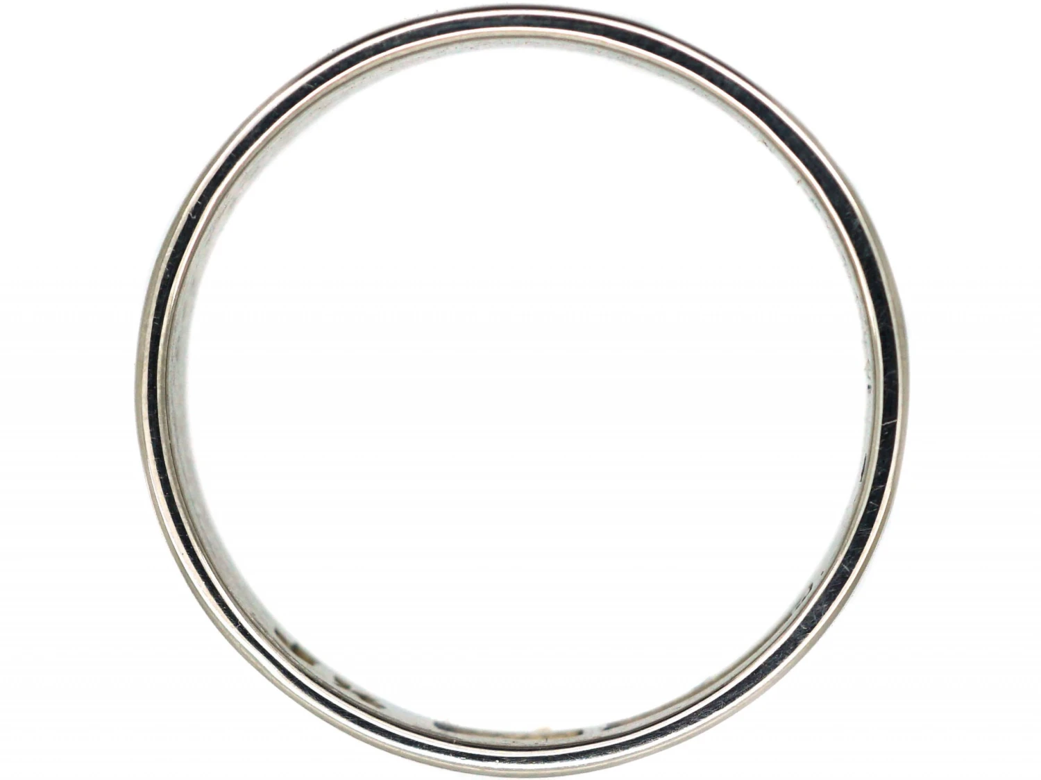 Platinum Wedding Band Ring By Charles Green & Son 4 Platinum Wedding Band Ring By Charles Green & Son - Image 2