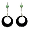 Onyx Diamond & Jade Art Deco Drop Earrings 1 Onyx Diamond & Jade Art Deco Drop Earrings -Antique Jewellery Company 40a1263147305 653